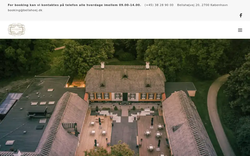 Screenshot of bellahoej.dk