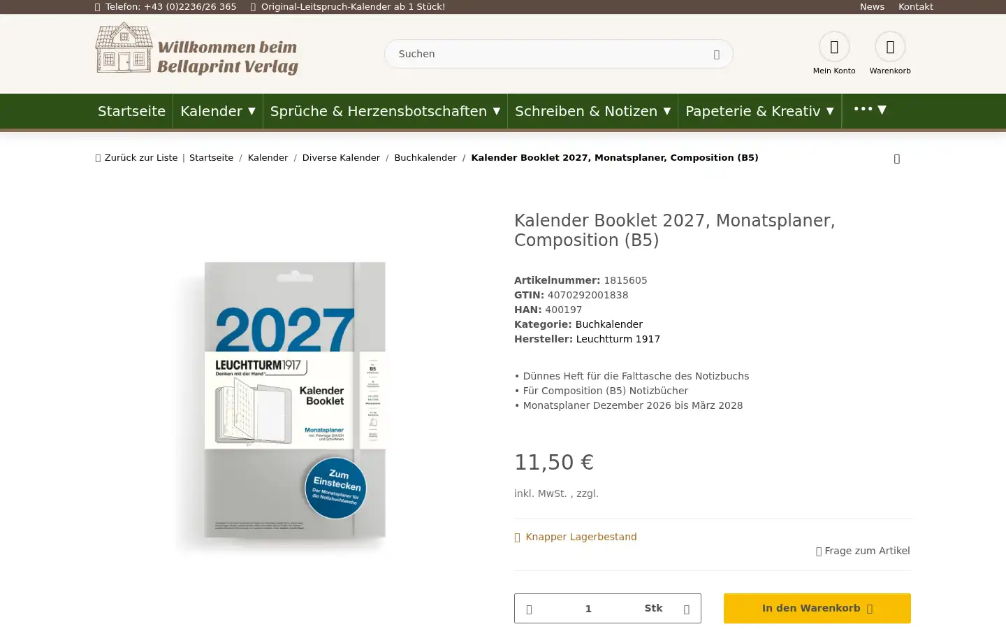 Screenshot of bellaprint.com