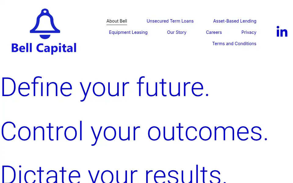 Screenshot of bellcap.net