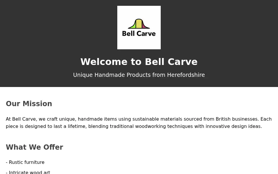 Screenshot of bellcarve.com