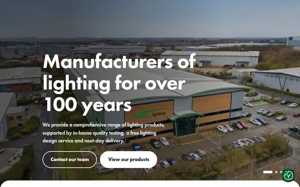 Screenshot of belllighting.co.uk