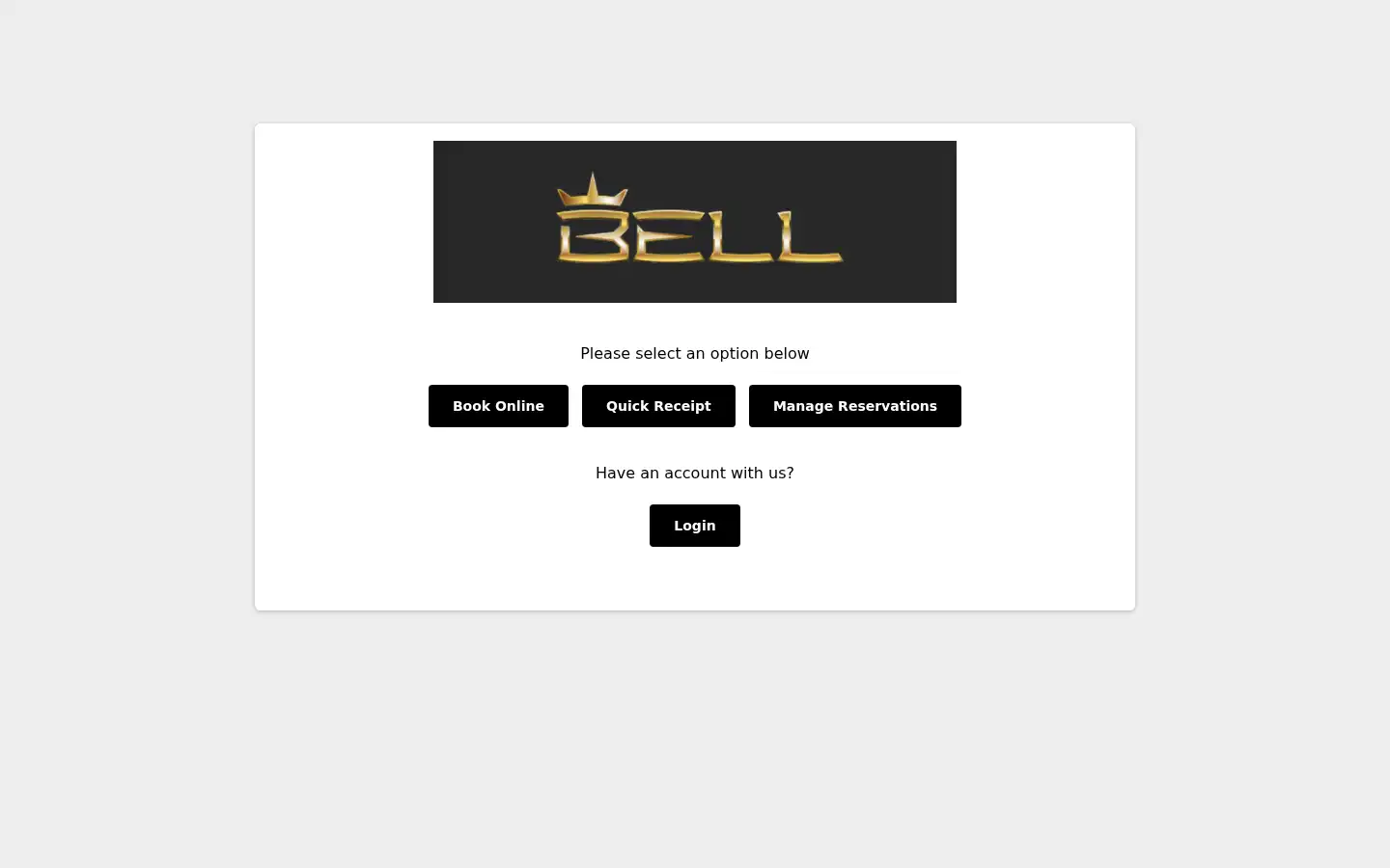 Screenshot of belllimousine.com
