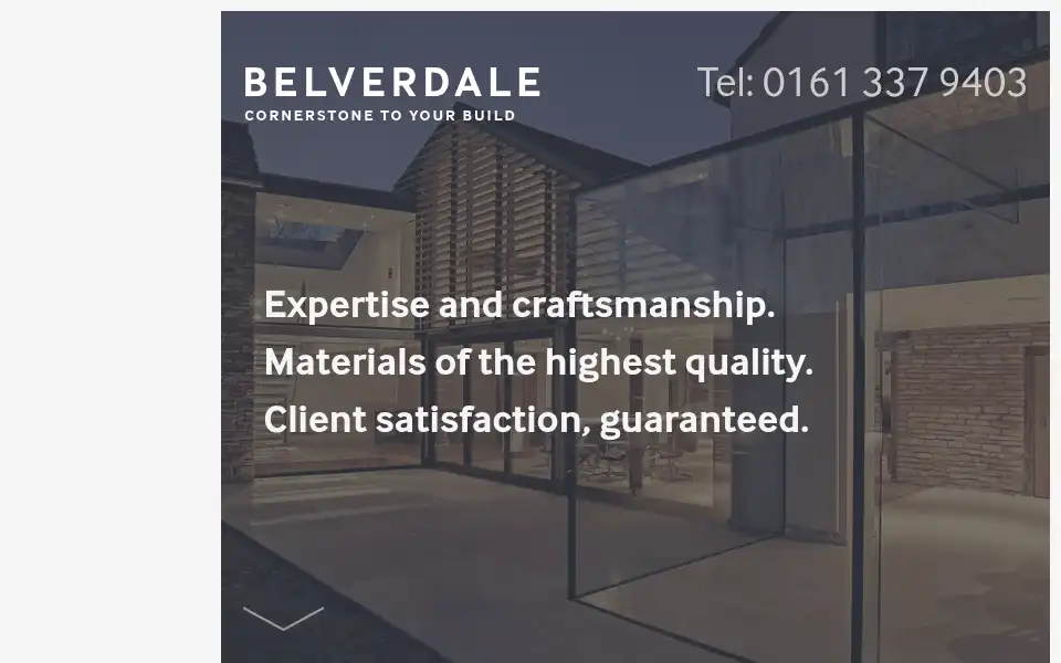 Screenshot of belverdale.co.uk