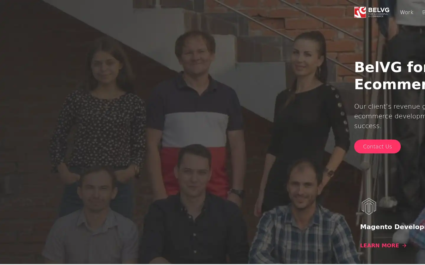 Screenshot of belvg.com