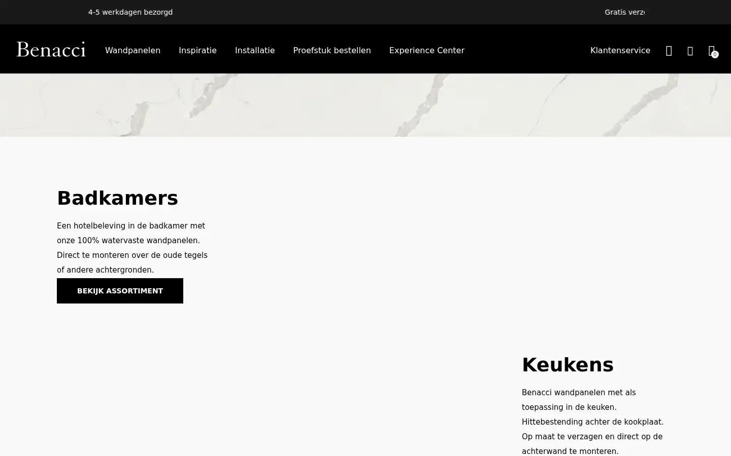 Screenshot of benacci.com