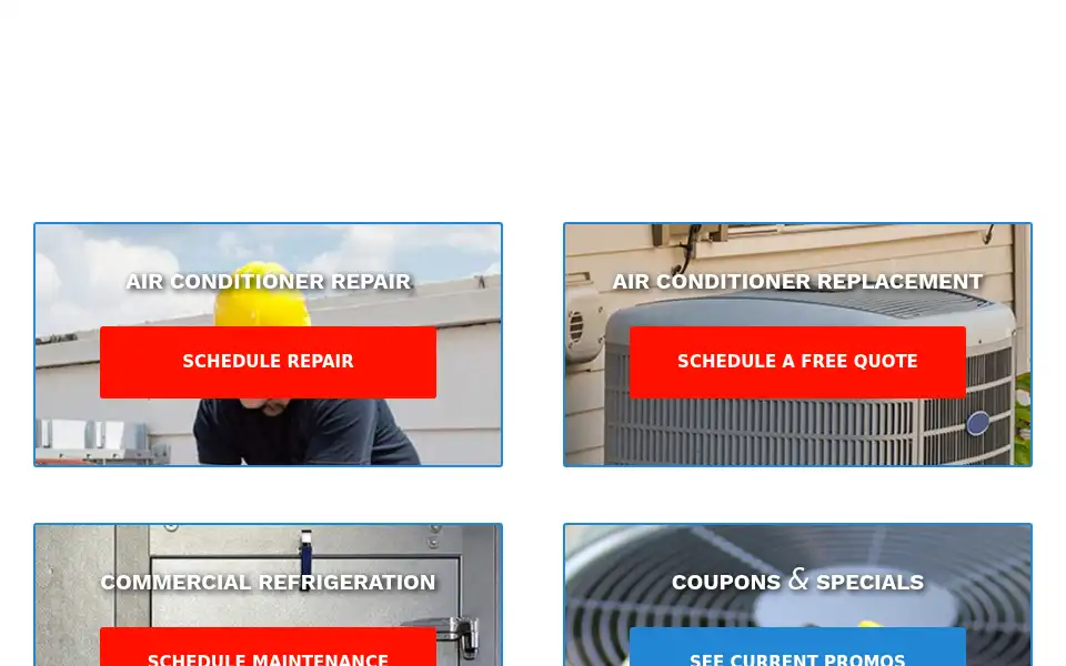 Screenshot of benairsystems.com