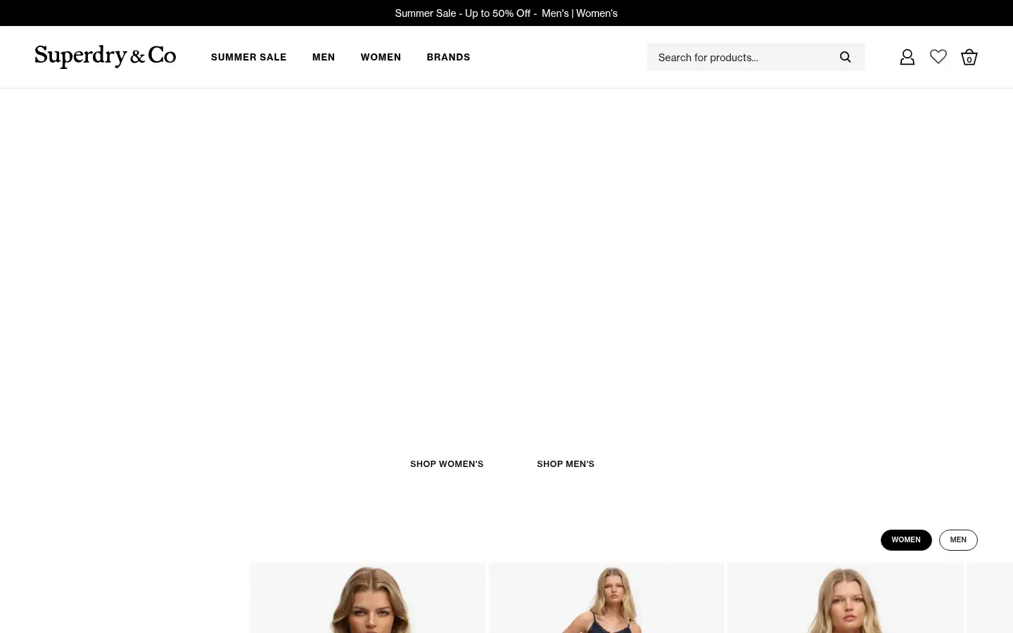 Screenshot of bench.co.uk