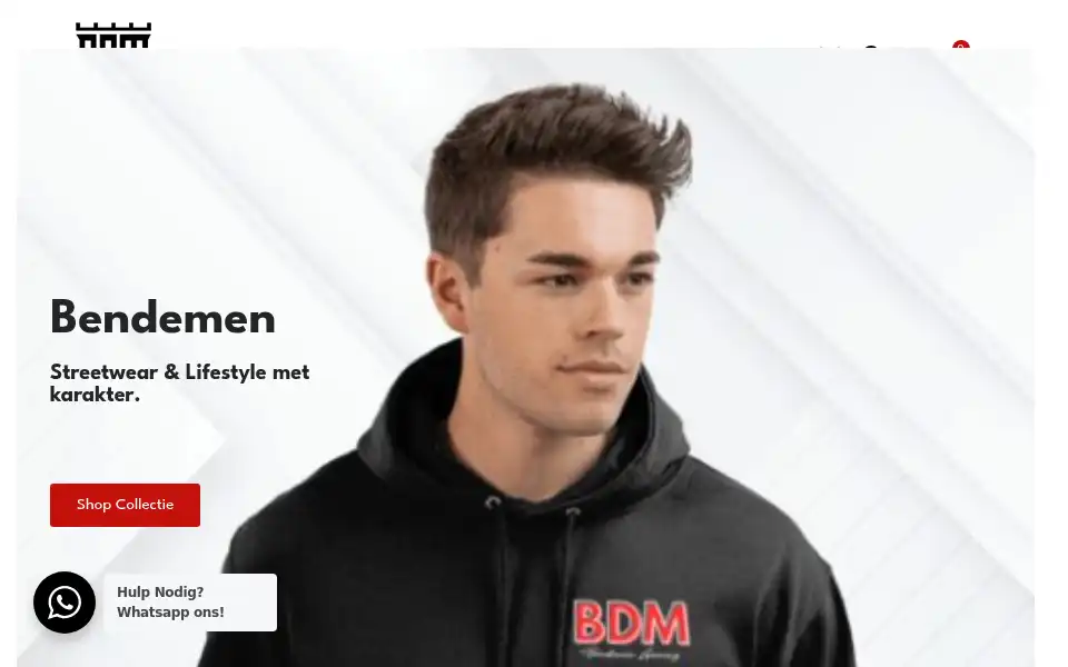 Screenshot of bendemen.nl