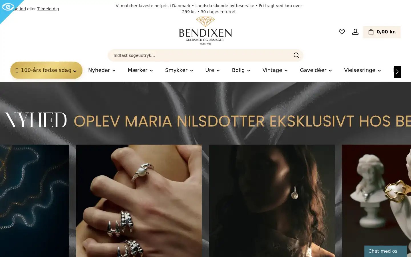 Screenshot of bendixen-thisted.dk