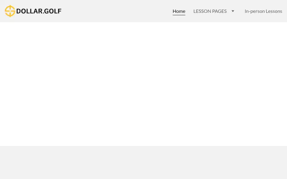 Screenshot of benfrostgolf.com
