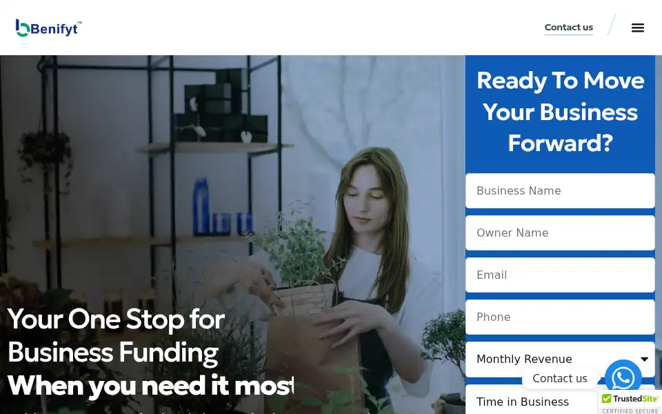 Screenshot of benifyt.com