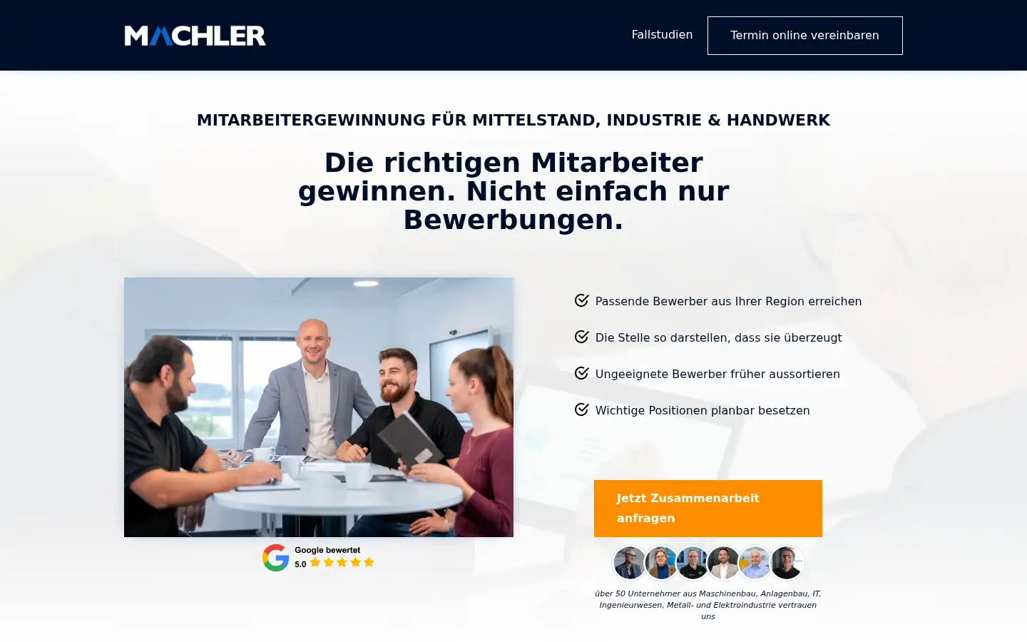 Screenshot of benjaminmaechler.de