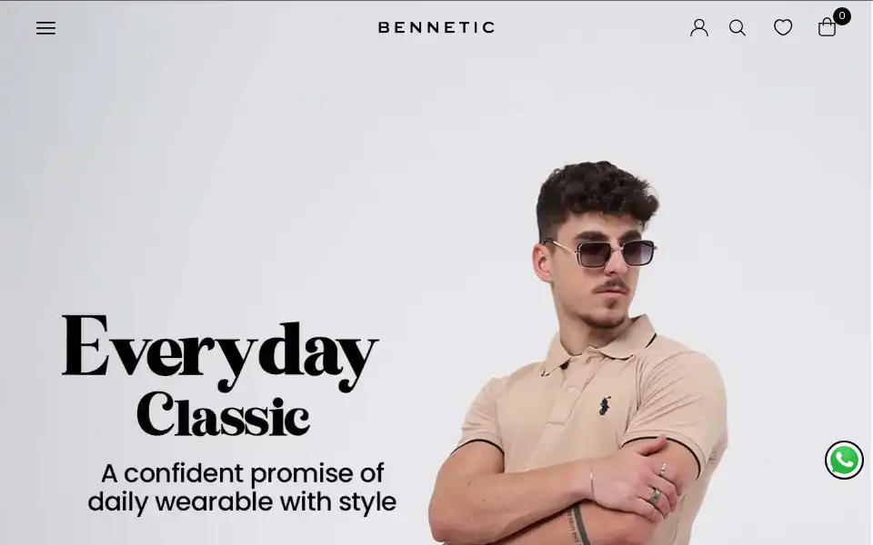Screenshot of bennetic.com