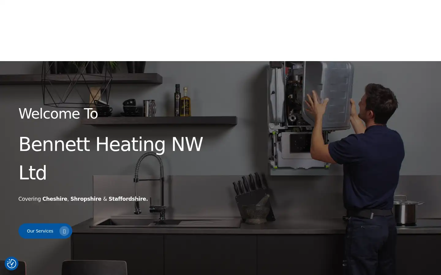 Screenshot of bennettheating.co.uk
