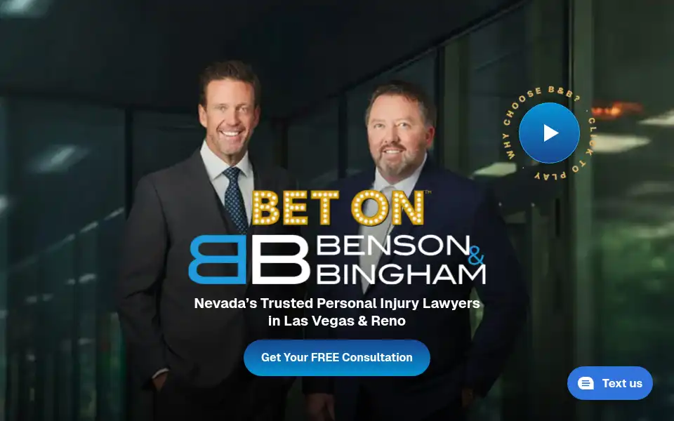 Screenshot of bensonbingham.com