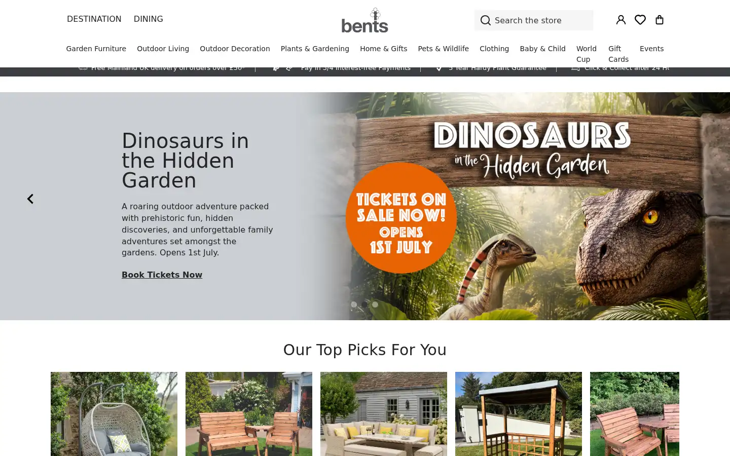 Screenshot of bents.co.uk