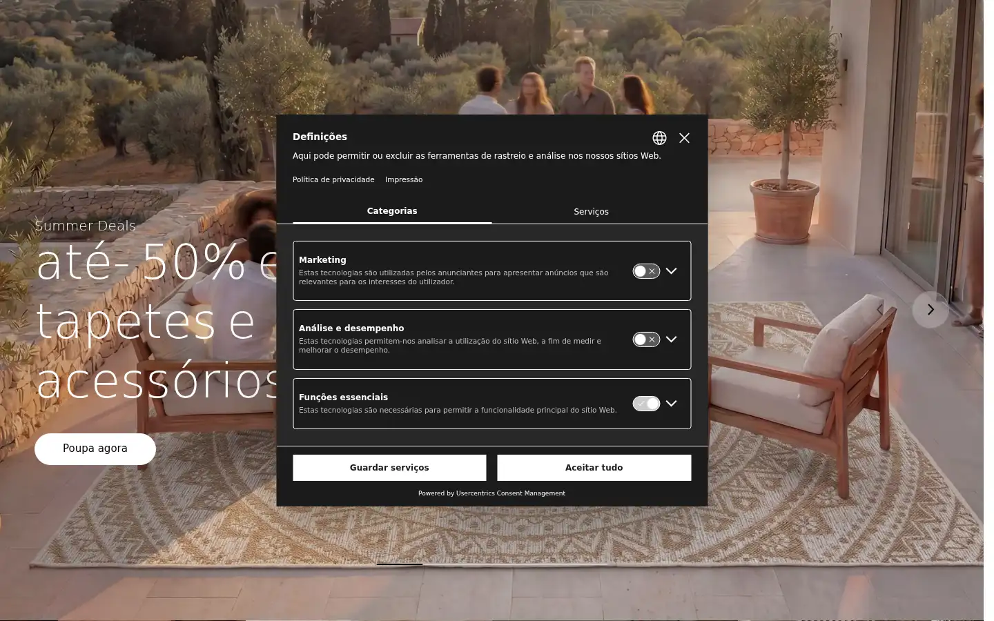 Screenshot of benuta.pt