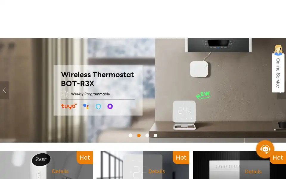 Screenshot of beok-controls.com
