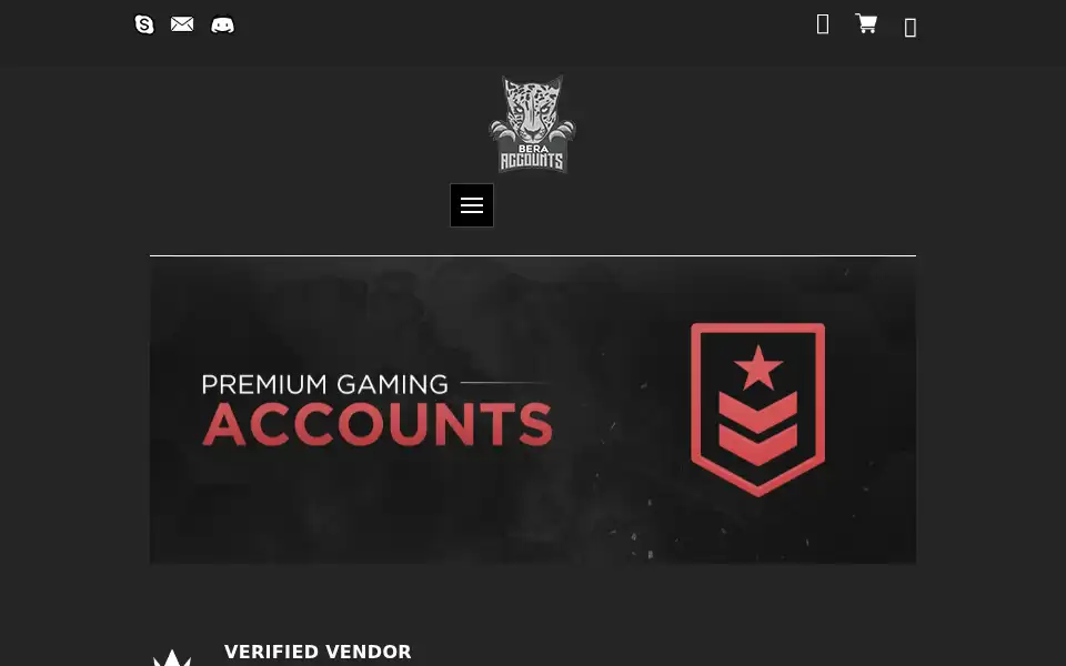 Screenshot of beraccounts.com