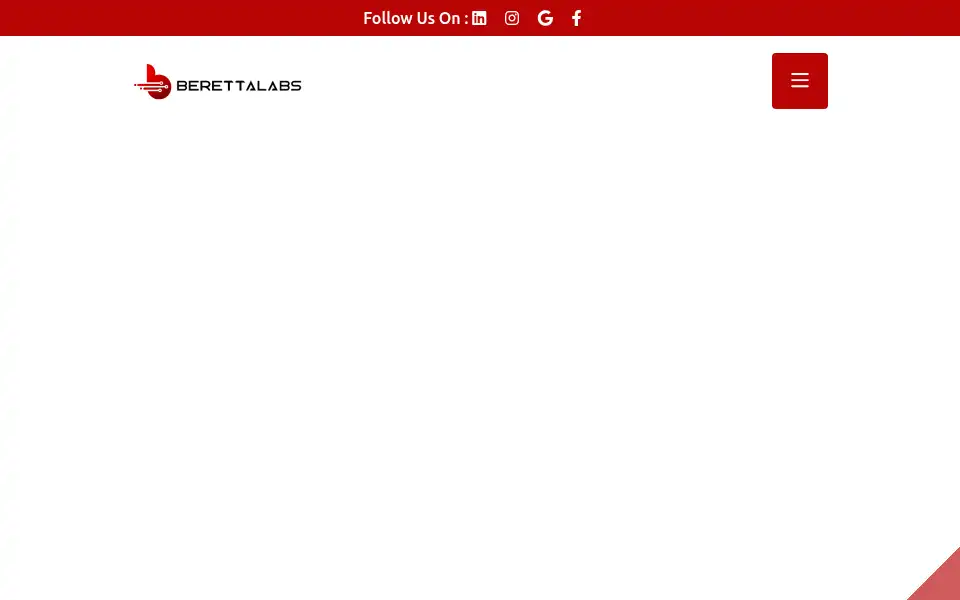 Screenshot of berettalabs.com