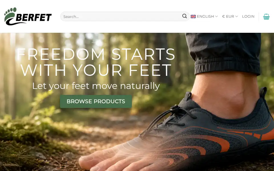 Screenshot of berfet.com