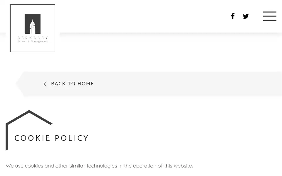 Screenshot of berkeley-estates.co.uk