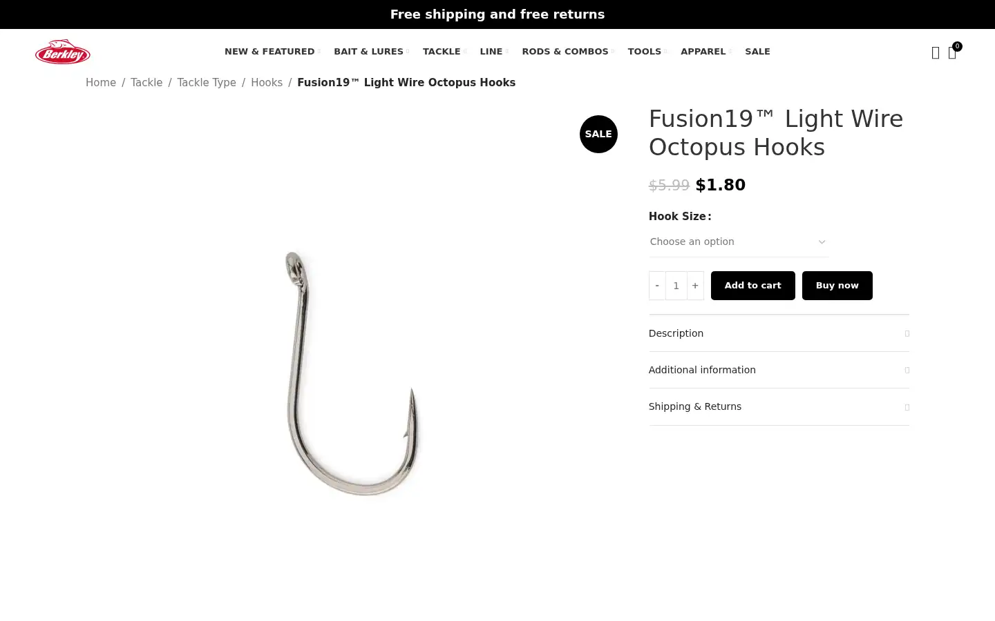 Screenshot of berkley-fishiing.com