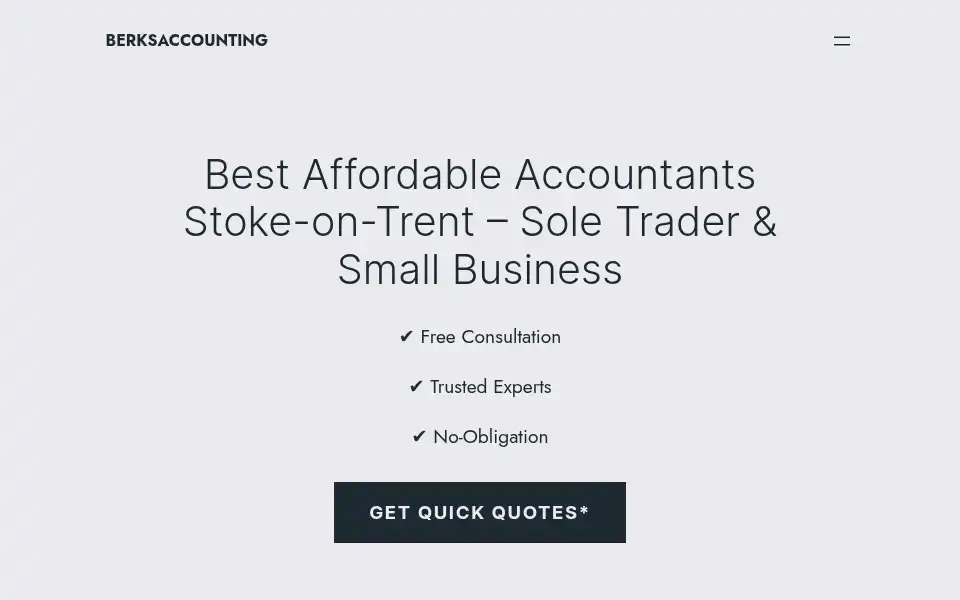 Screenshot of berksaccounting.co.uk