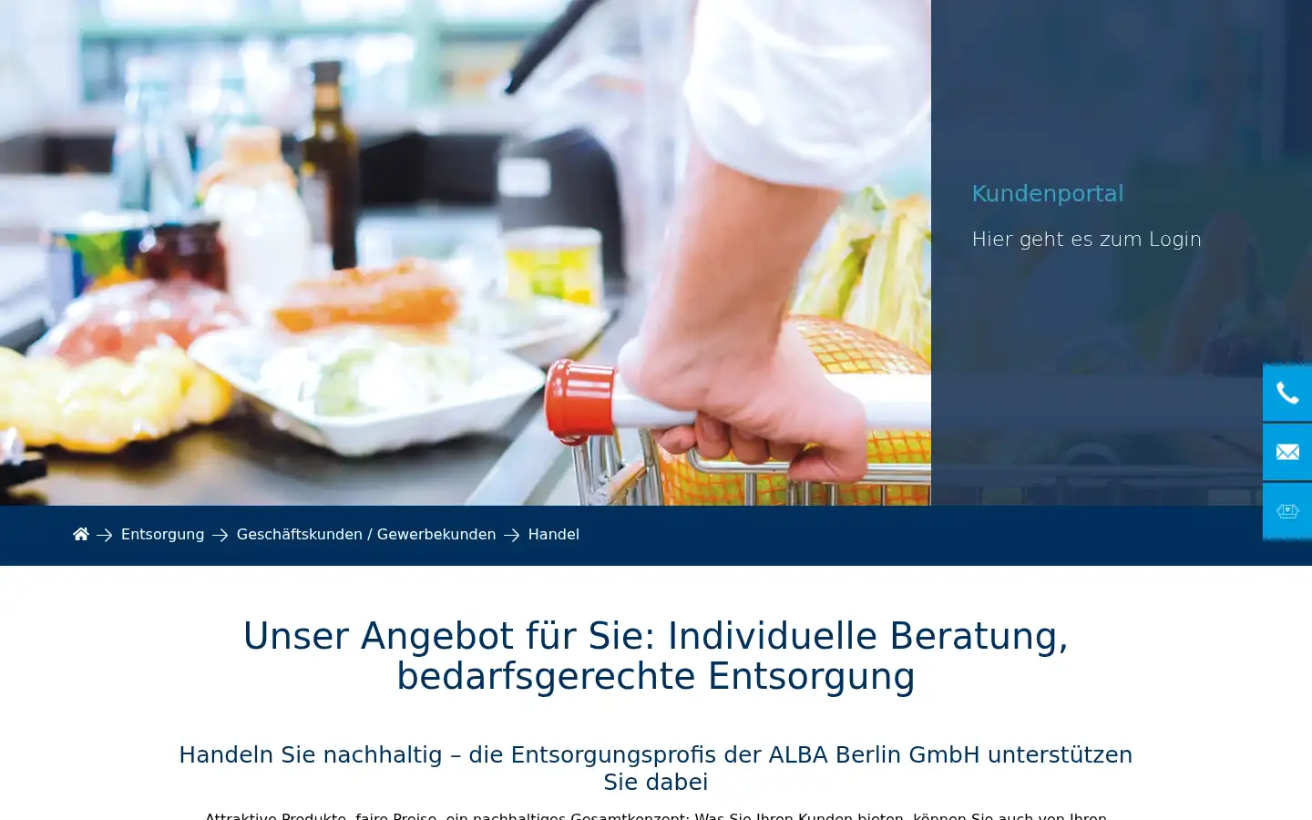Screenshot of berlin.alba.info