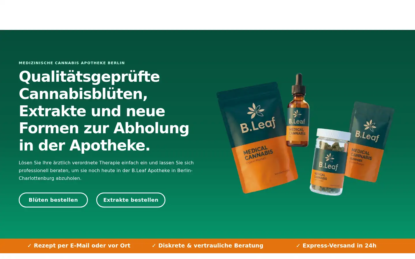 Screenshot of berlin-leaf.de