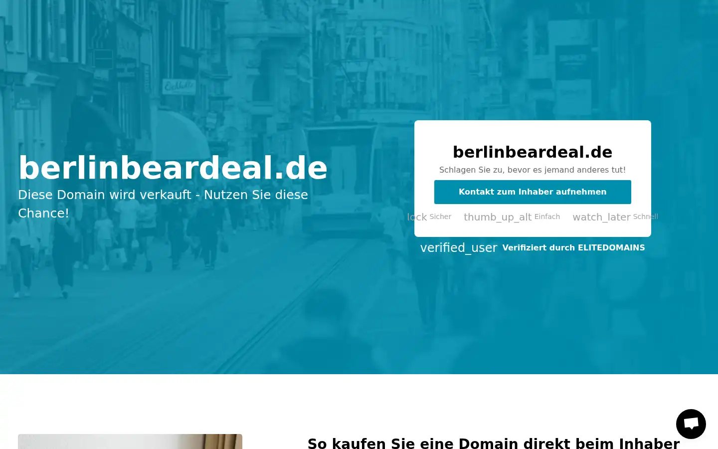 Screenshot of berlinbeardeal.de