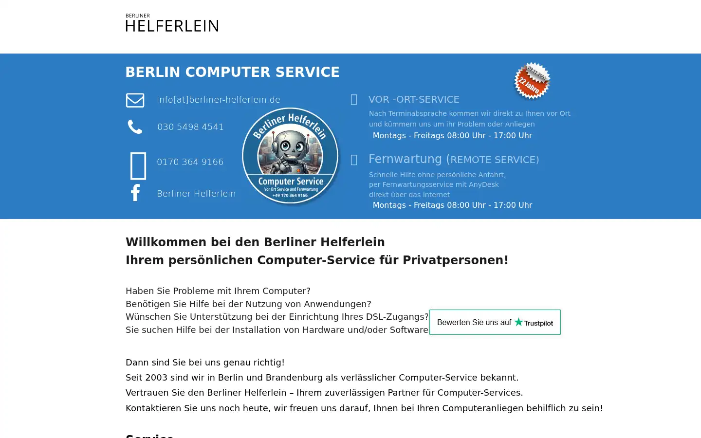 Screenshot of berliner-helferlein.de