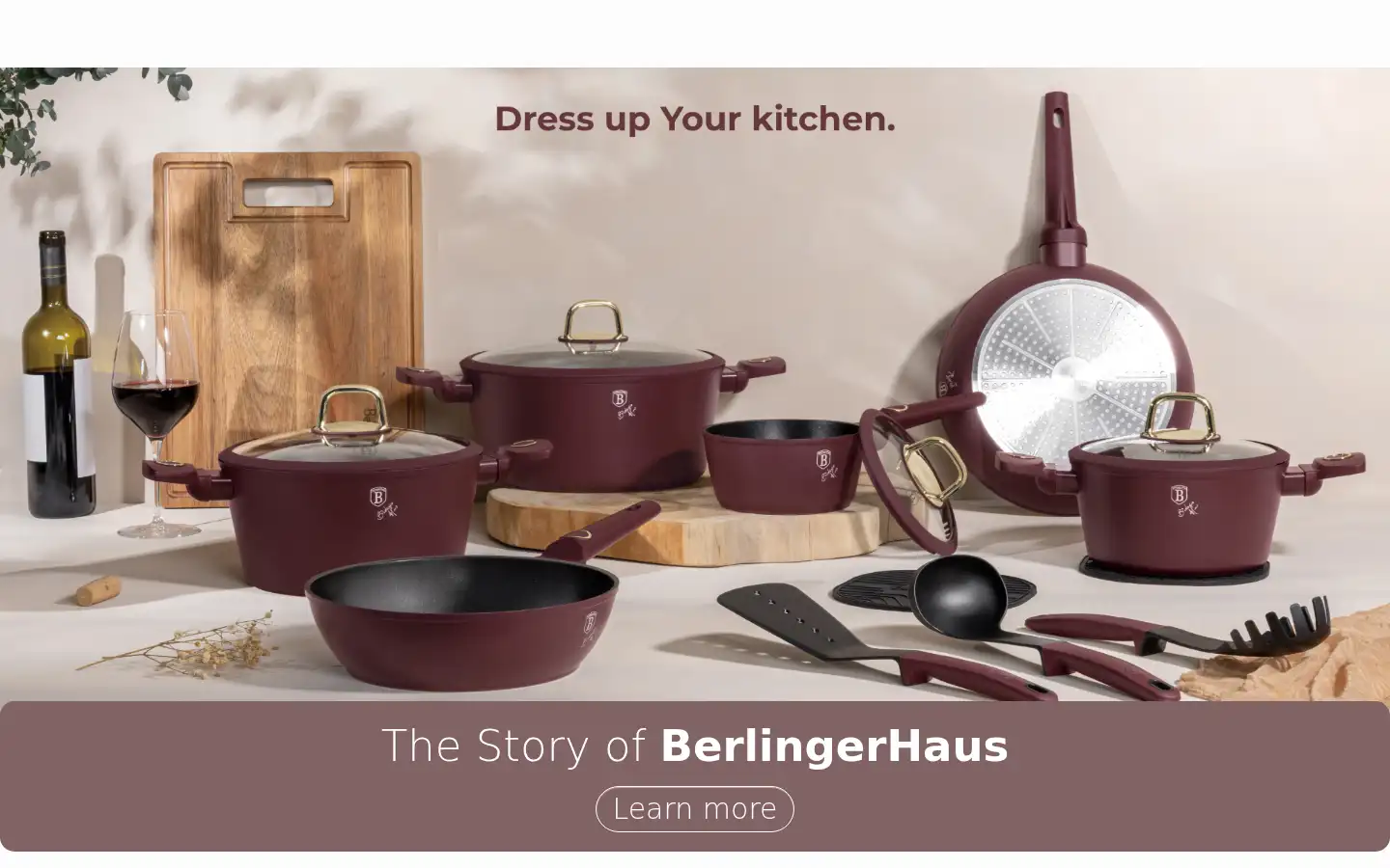 Screenshot of berlingerhaus.com