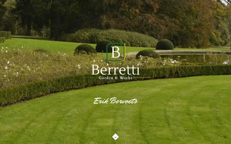 Screenshot of berretti.be