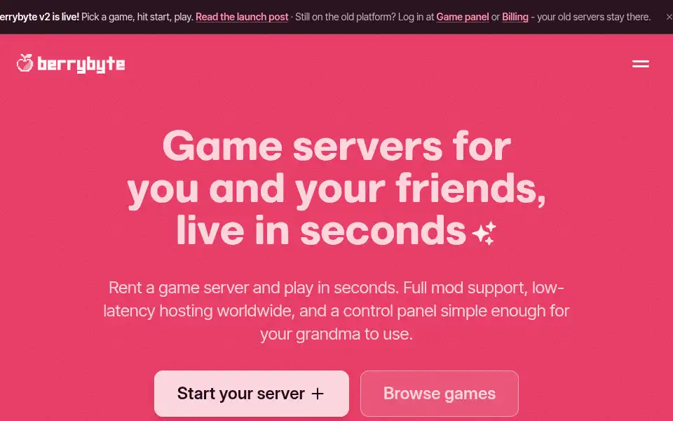 Screenshot of berrybyte.net
