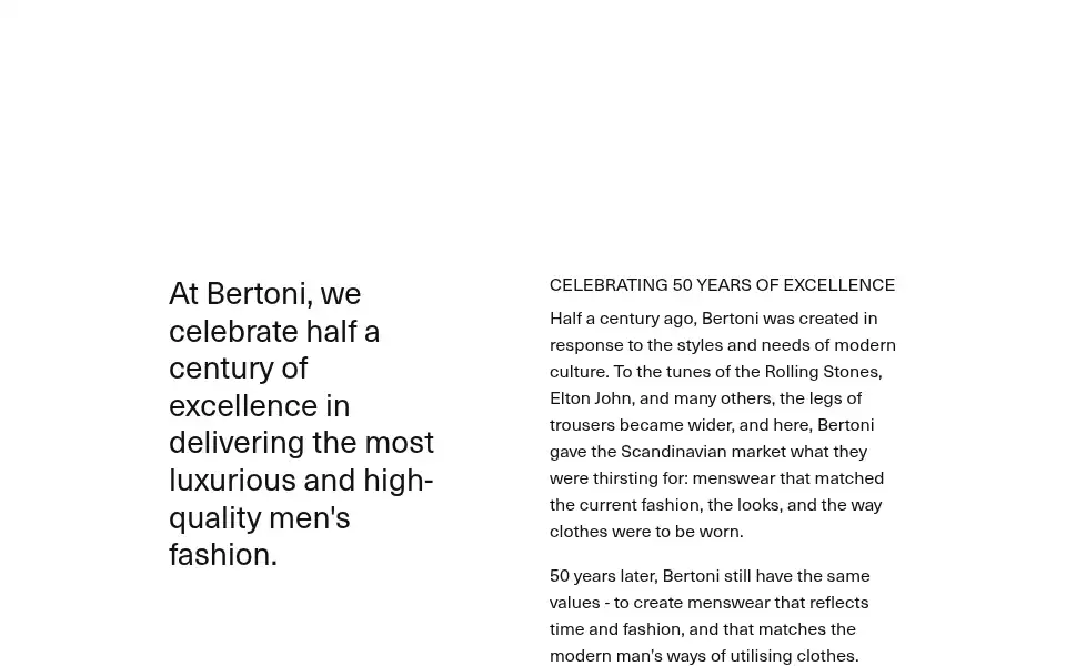 Screenshot of bertoni.com
