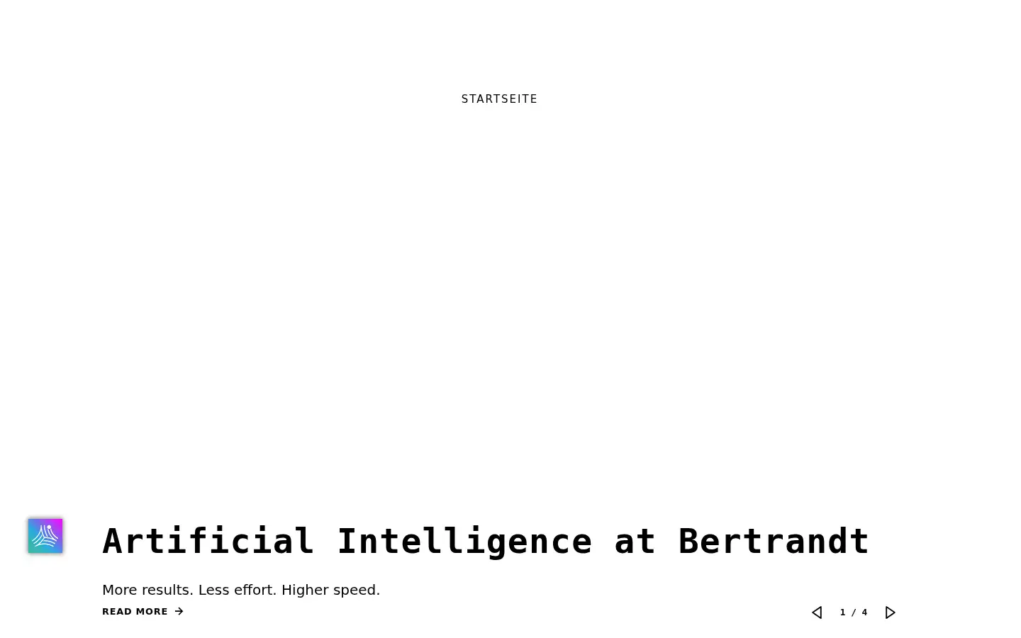 Screenshot of bertrandt.com