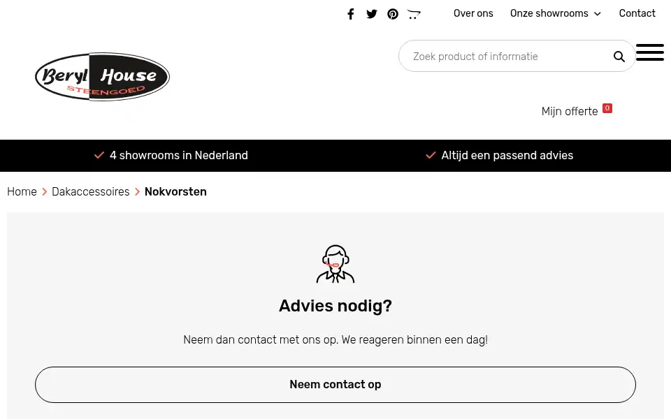 Screenshot of berylhouse.nl