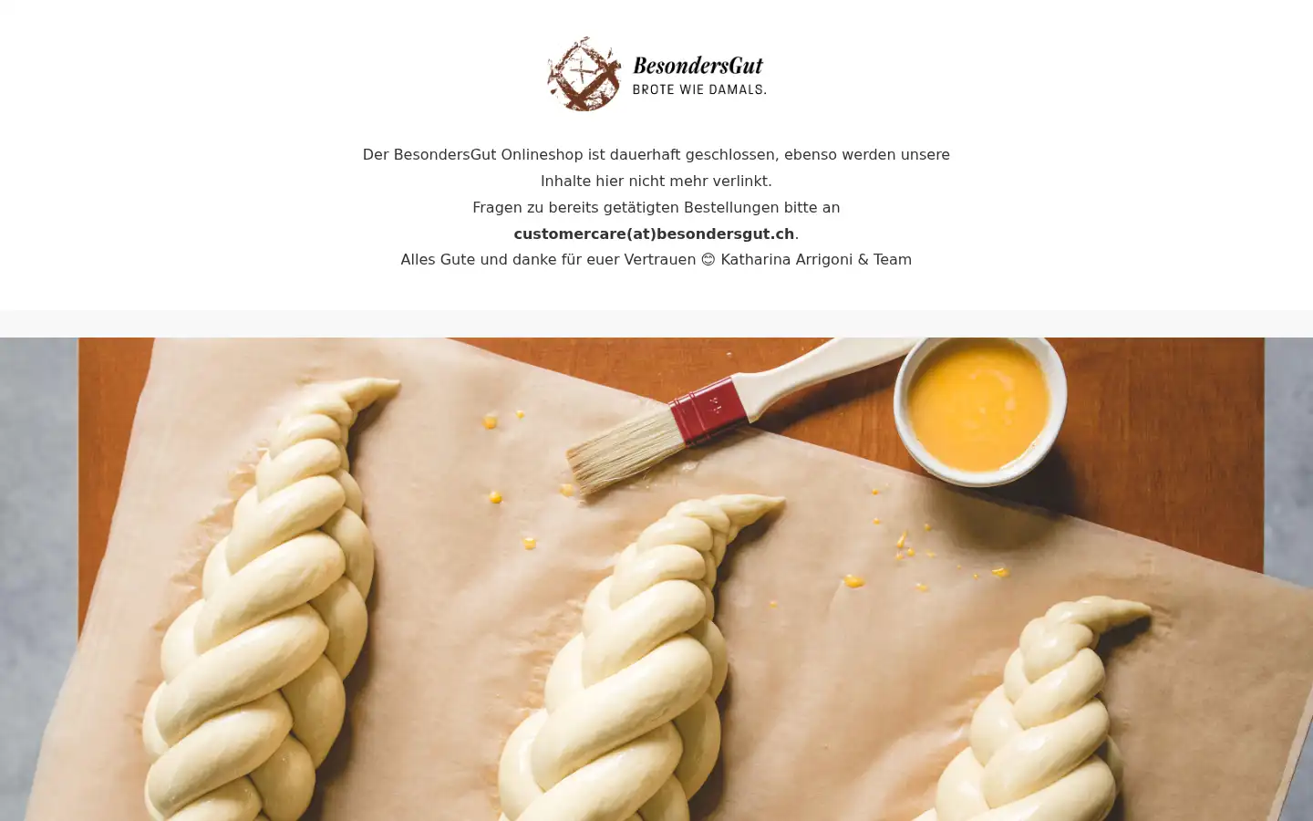 Screenshot of besondersgut.ch