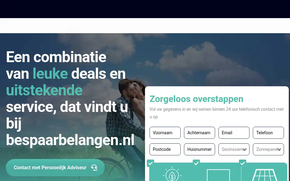 Screenshot of bespaarbelangen.nl
