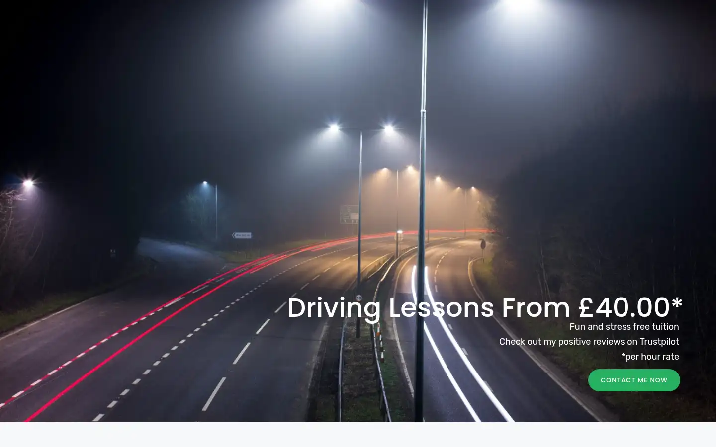 Screenshot of bespokedrivertraining.co.uk
