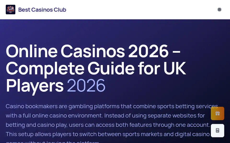 Screenshot of best-casinos.club