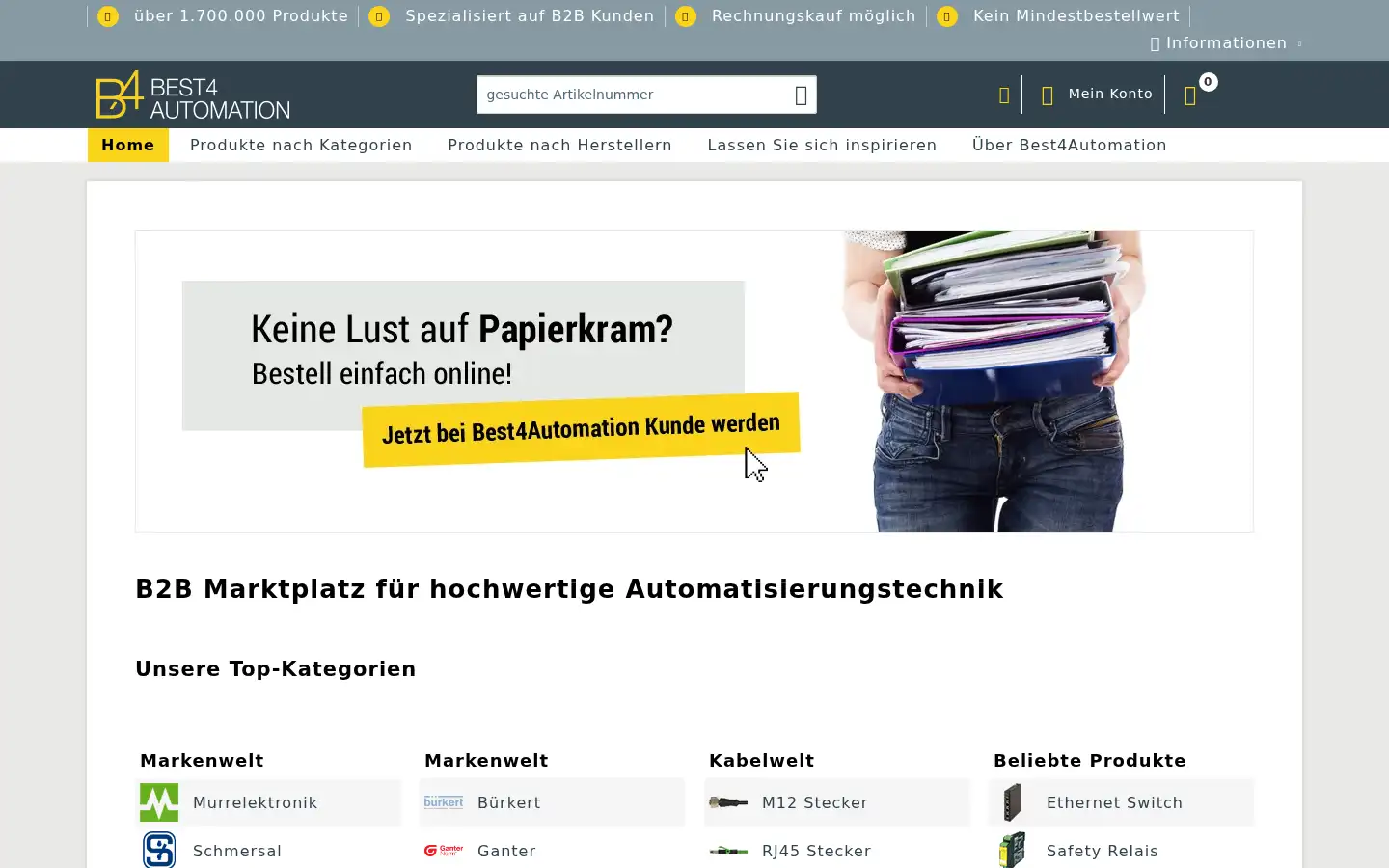 Screenshot of best4automation.com