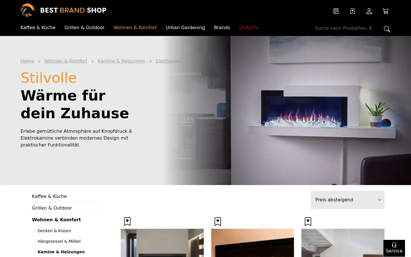 Screenshot of bestbrandshop.de