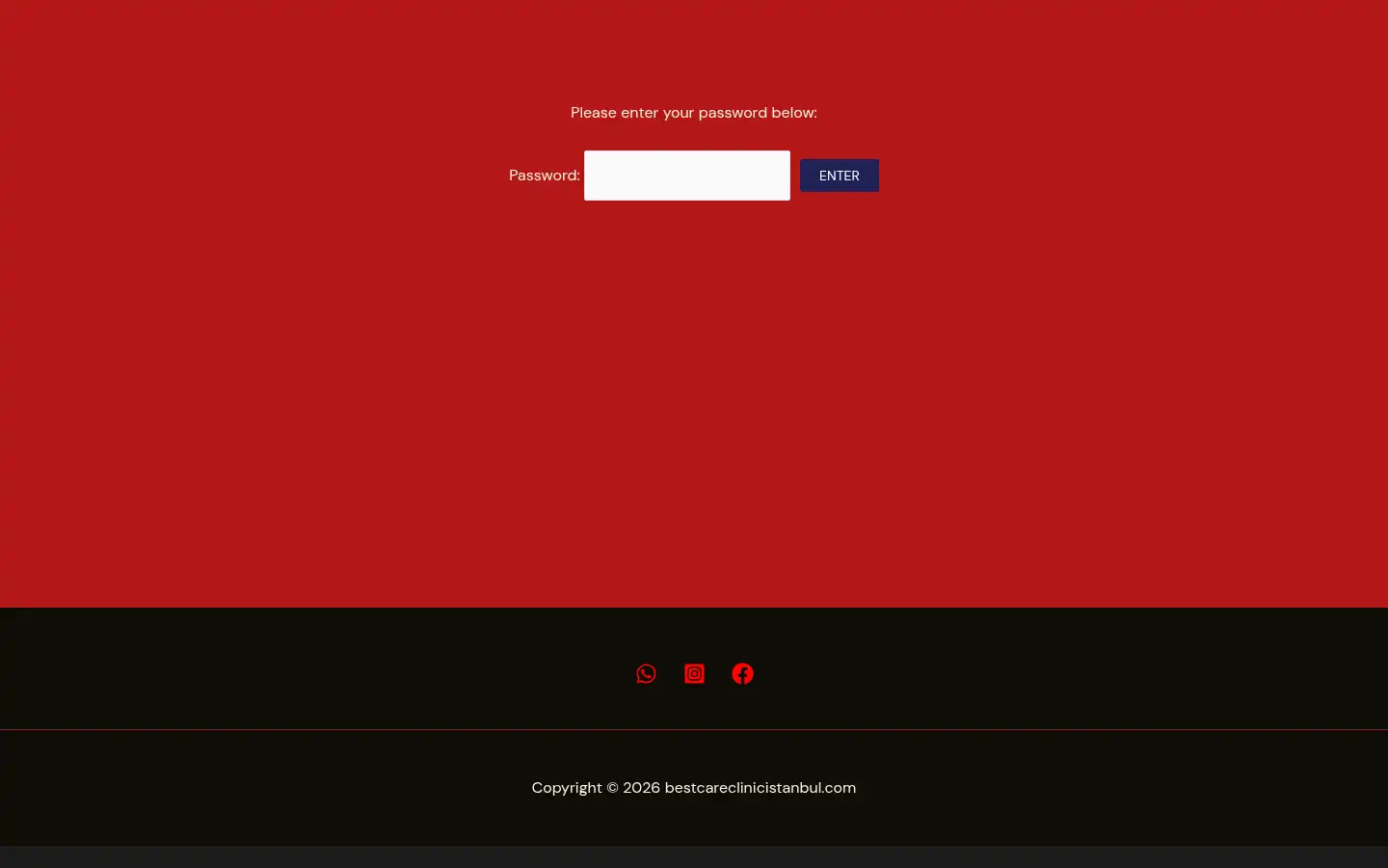 Screenshot of bestcareclinicistanbul.com