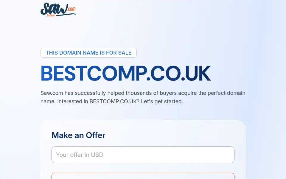 Screenshot of bestcomp.co.uk