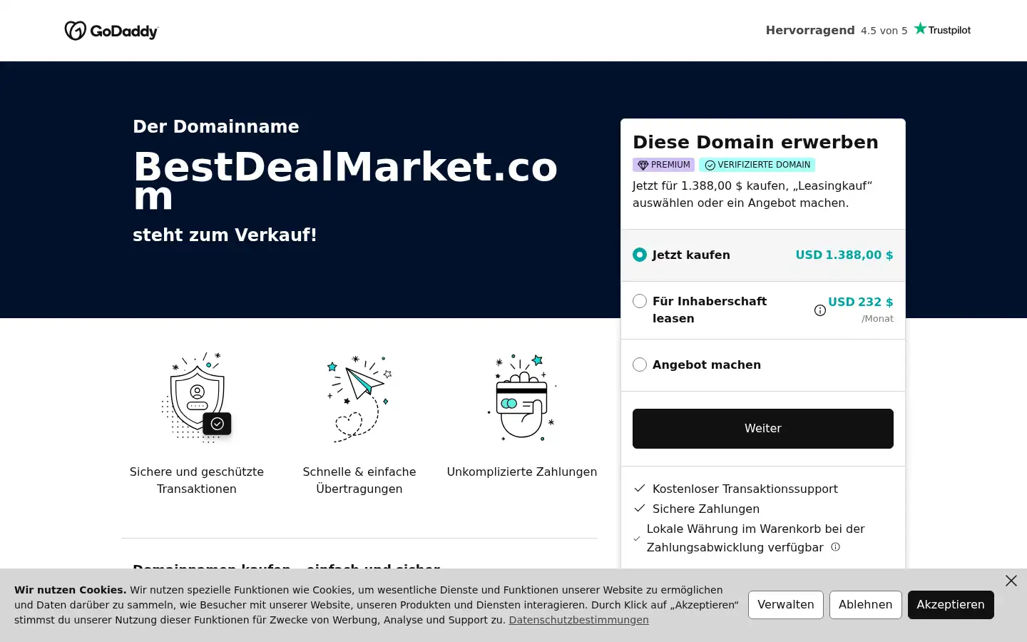 Screenshot of bestdealmarket.com