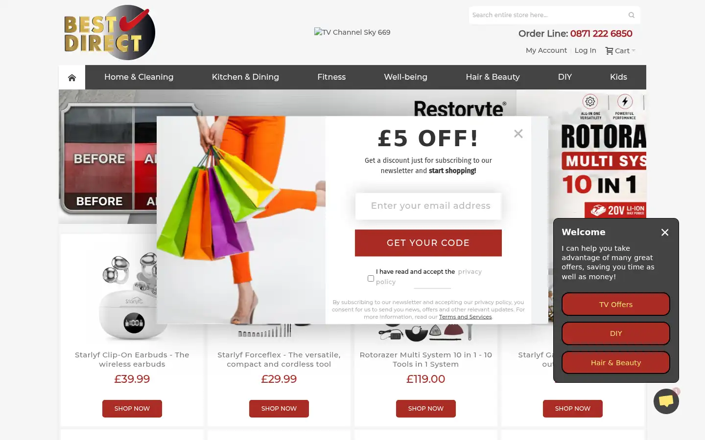 Screenshot of bestdirect.co.uk