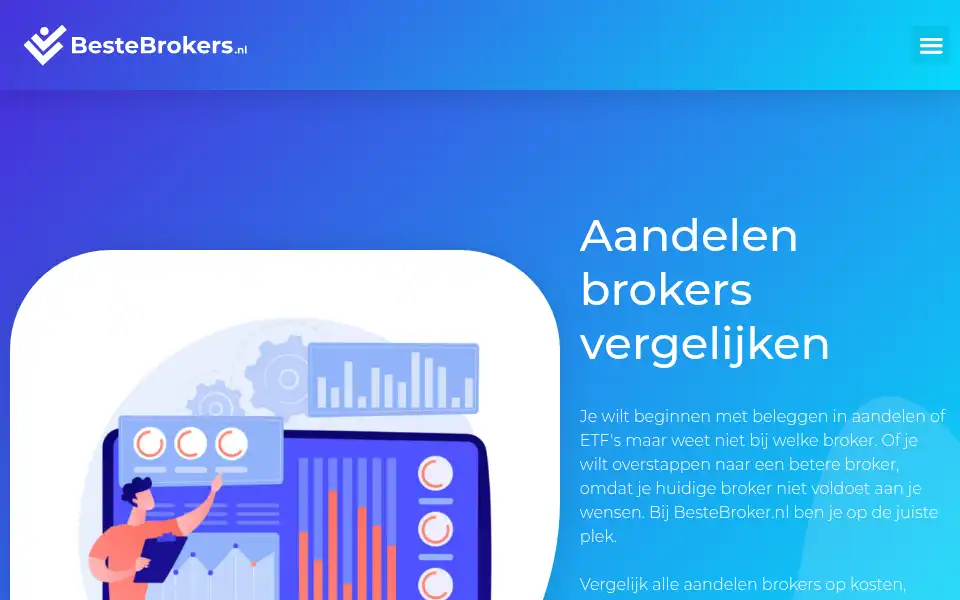 Screenshot of bestebrokers.nl