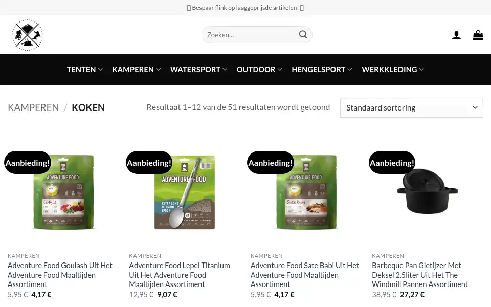 Screenshot of bestebuitensport.com